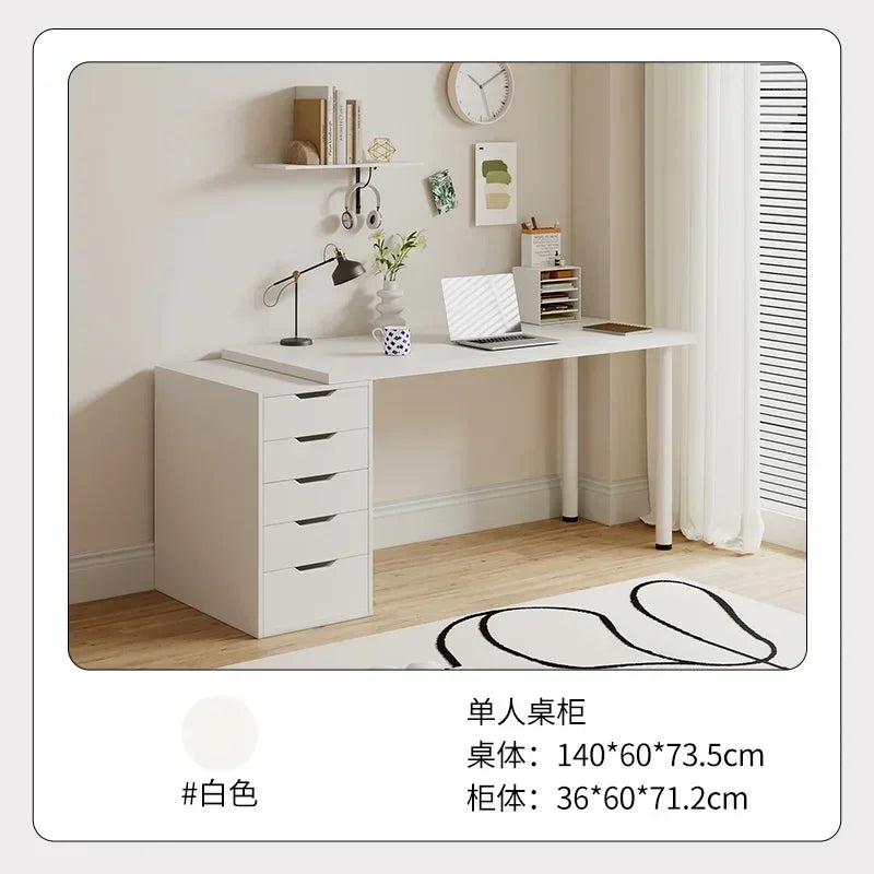 Theater Long Reception Office Desk Executive Modern Secretary White Setup Computer Desks Storage Escritorio Office Furniture