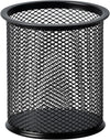Metall Stiftehalter aus Mesh Schwarz fur Buro und Schreibtisch